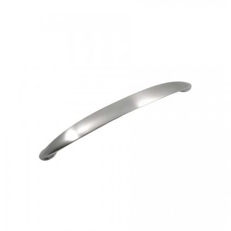 Strategic Brands 8 in. Satin Nickel Grace Cabinet Pull 83428